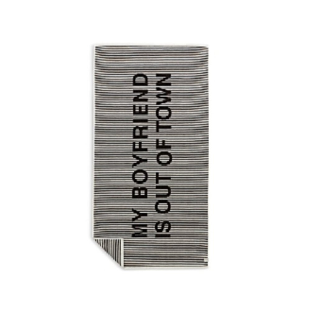 Slowtide Out of Town Striped Premium Woven Beach Towel